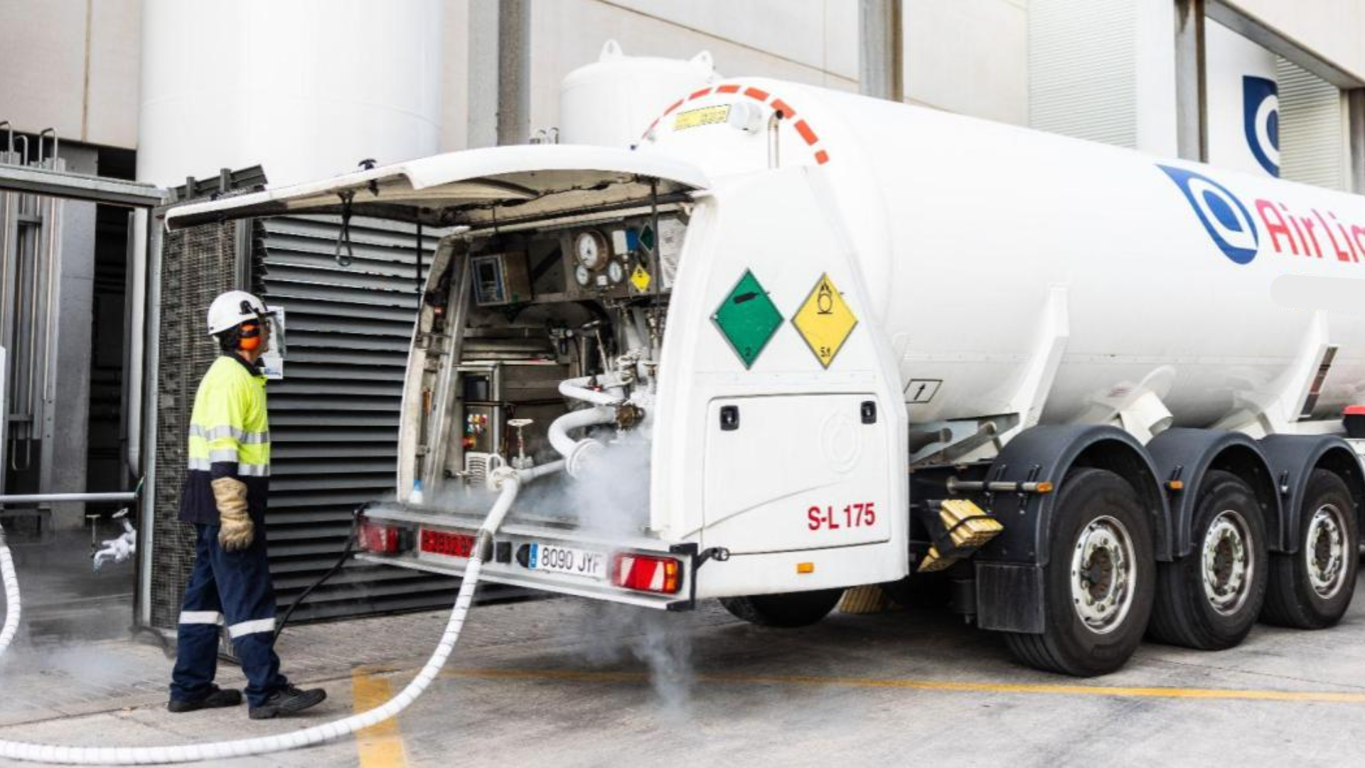 Serbatoio argon liquido