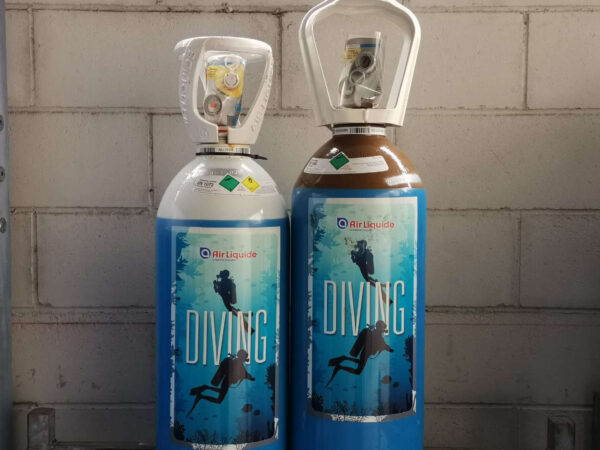 bombole diving elio ossigeno