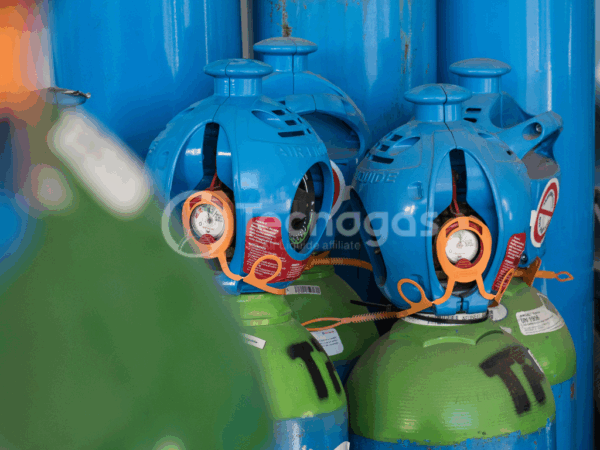 bombola di argon dettagli