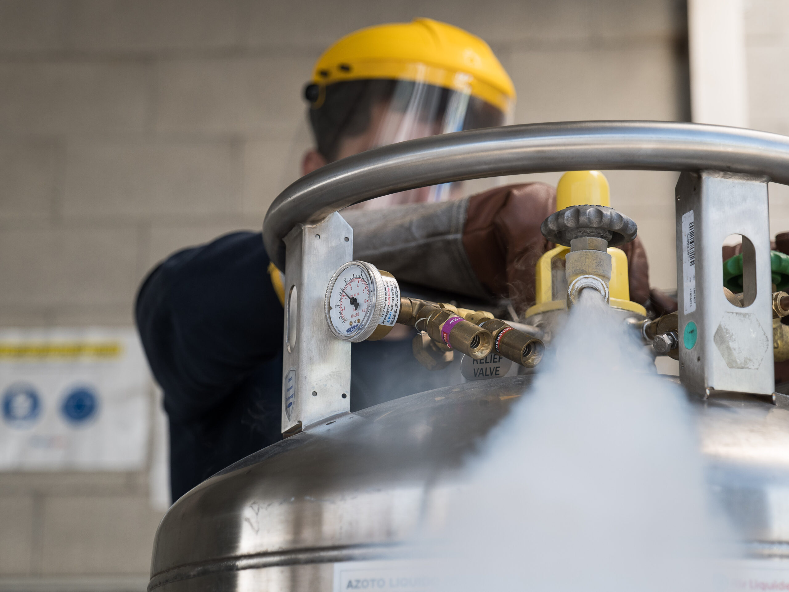 Hero riempimento azoto liquido