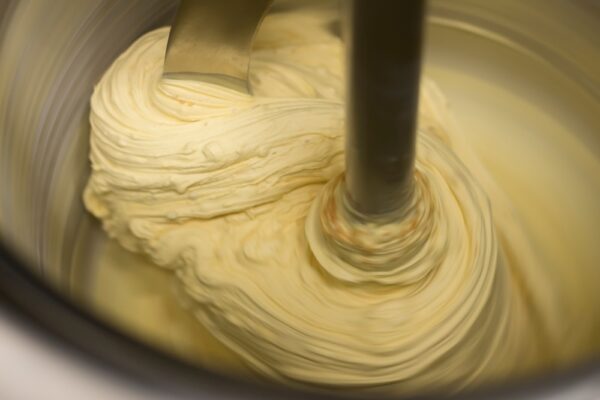 macchina industriale del gelato raffreddata con azoto