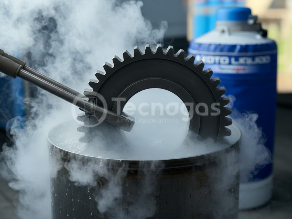 Calettamento azoto liquido