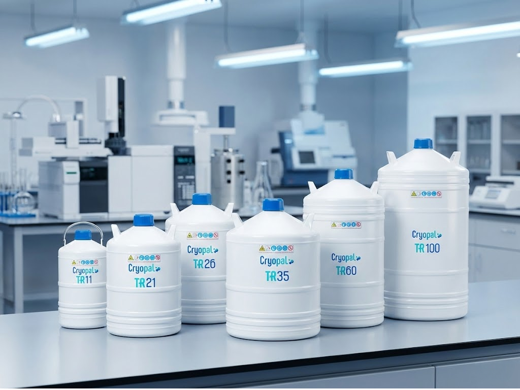 Contenitori criogenici da laboratorio